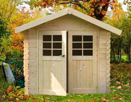 Cabane en rondins Lannion Garden House : 2980 x 2980 mm, Hobby & Loisirs créatifs, Hobby & Loisirs Autre, Neuf, Envoi