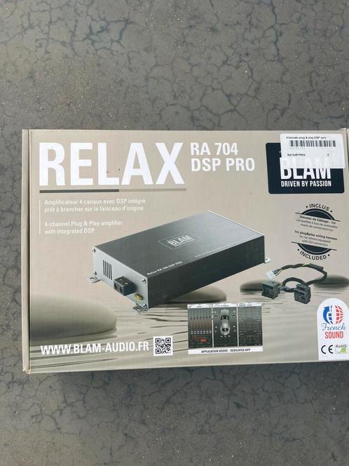 BLAM Relax DSP PRO RA704 versterker, Auto diversen, Autospeakers, Zo goed als nieuw, Ophalen