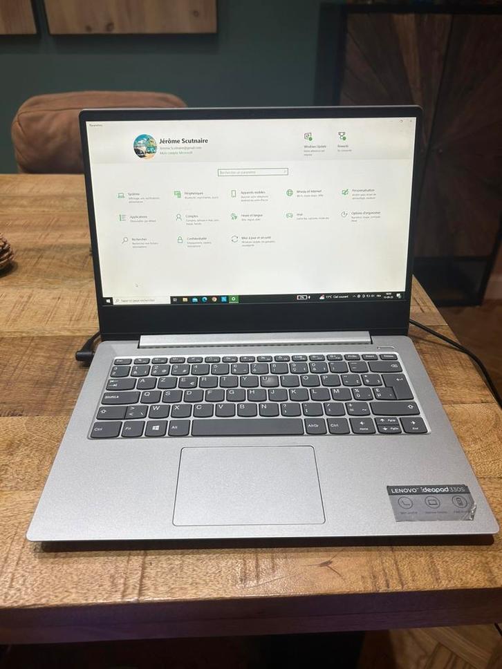 Ordinateur portable lenovo, Informatique & Logiciels, Ordinateurs portables Windows, Comme neuf, 14 pouces, Enlèvement ou Envoi