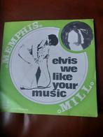45T Memphis Mill : Elvis we like your music (Belpop), Enlèvement ou Envoi
