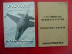 Simulateur de vol F-16., Collections, Aviation, Livre ou Revue, Utilisé, Enlèvement ou Envoi
