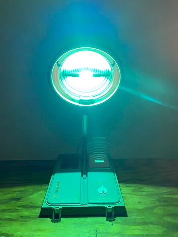 Lampe UV / solarium vintage ALUMAG BELMAG