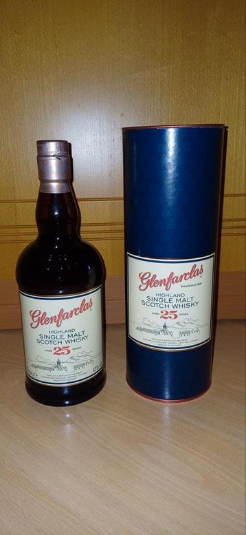 Glenfarclas 25y single malt scotch whisky  beschikbaar voor biedingen