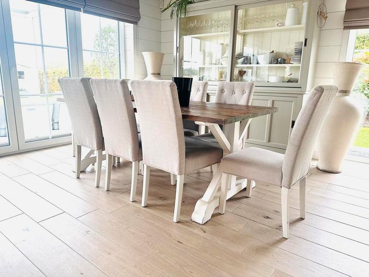 Table de salle à manger Maisons du monde, Antiquités & Art, Antiquités | Meubles | Tables, Enlèvement