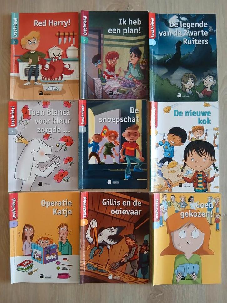 Kinderboeken, 9 boeken (8-9 jaar/het 3de en 4de leerjaar), Boeken, Kinderboeken | Jeugd | onder 10 jaar, Zo goed als nieuw, Ophalen