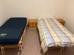 2 eens persoons bedden met lattenbodem, Huis en Inrichting, Slaapkamer | Bedden, Ophalen of Verzenden, Zo goed als nieuw
