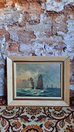 Peinture à l'huile sur toile de marine, Enlèvement