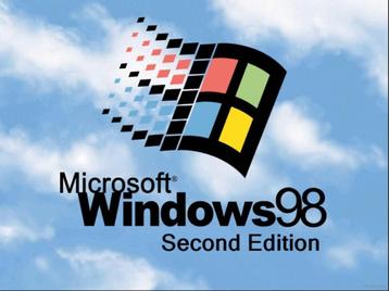 Gezocht ,Windows 98 Sec edition. beschikbaar voor biedingen