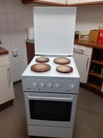 Elektrisch kookfornuis met oven, Elektronische apparatuur, Fornuizen, Ophalen, Gebruikt, 4 kookzones, 85 tot 90 cm