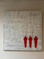 abstract schilderij 3-D, Ophalen