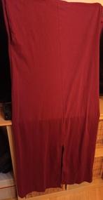 Bordeaux kleedje maat L met split, nooit gedragen, Enlèvement ou Envoi, C&A, Sous le genou, Taille 42/44 (L)