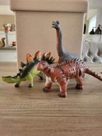 3 dinosaurusfiguren, uit zacht materiaal., Ophalen, Zo goed als nieuw