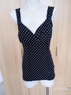 M Débardeur pois, Kleding | Dames, Topjes, Ophalen of Verzenden, Zwart