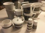 Salt&pepper servies Black porselein, Ophalen of Verzenden, Zo goed als nieuw, Porselein