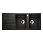 Blanco dubbele wastafel ZIA 8S, Huis en Inrichting, Keuken | Complete keukens, Ophalen, Zo goed als nieuw