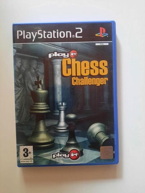 Play It Chess Chalenger, Games en Spelcomputers, Games | Sony PlayStation 2, Zo goed als nieuw, Puzzel en Educatief, Vanaf 3 jaar