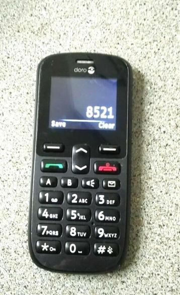 GSM DORO + oplader beschikbaar voor biedingen