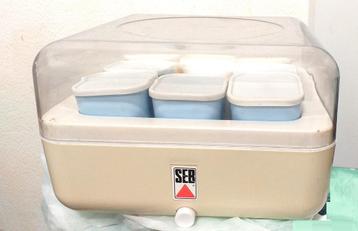 SEB yoghurtmaker + 8 pot beschikbaar voor biedingen