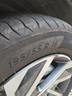 Pneus Michelin 195/55 R16 lot de 4., Auto-onderdelen, Banden en Velgen, Ophalen, Gebruikt, 16 inch, All Season