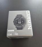 Garmin Fenix 7 pro sapphire Solar, Zwart, Nieuw, Ophalen of Verzenden, Garmin Fenix