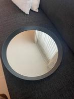 Spiegel - zwart, Huis en Inrichting, Woonaccessoires | Spiegels, Ophalen, Zo goed als nieuw, Rond