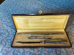 Antieke set , pennenhouder, potlood en briefopener, Ophalen, Zo goed als nieuw