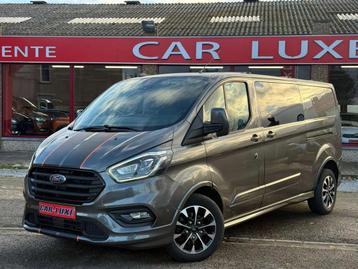 Ford Transit Custom 2.O SPORT LONG 5PLACES CUIR GPS LED TVA  beschikbaar voor biedingen