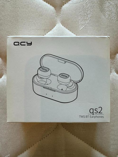 QCY QS2 draadloze oordopjes, Telecommunicatie, Mobiele telefoons | Oordopjes, Gebruikt, In gehoorgang (in-ear), Bluetooth, Ophalen of Verzenden