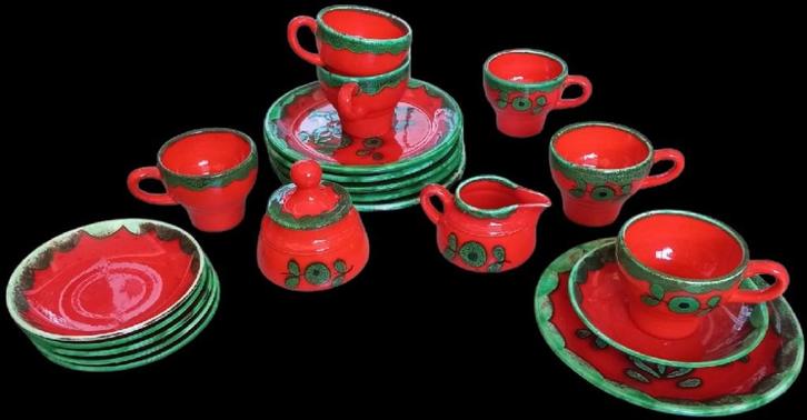 Gallo Piroschka koffieservies, Antiek en Kunst, Antiek | Servies compleet, Ophalen