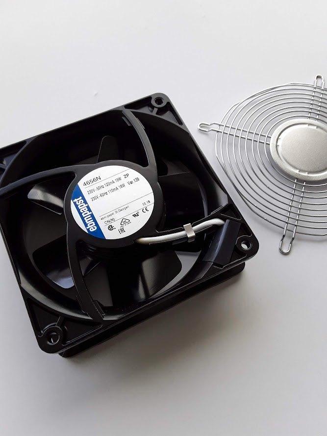 Ventilator EBM 230Volt 19 watt aluminium frame nieuw, Elektronische apparatuur, Ventilatoren, Nieuw, Overige, Ophalen of Verzenden