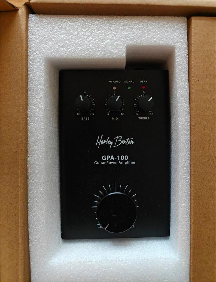 Harley Benton GPA-100 - als nieuw, Muziek en Instrumenten, Versterkers | Bas en Gitaar, Zo goed als nieuw, Gitaar, 100 watt of meer