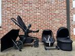 Joolz Hub + reiswieg + maxi Cosi + adapter + parasol, Kinderen en Baby's, Kinderwagens en Combinaties, Gebruikt, Combiwagen, Verstelbare duwstang