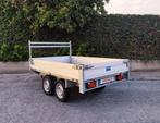 Dubbelasser 750kg keuringsvrij met coc-attest, Auto diversen, Aanhangwagen-onderdelen, Ophalen, Zo goed als nieuw