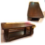 Salontafel, Huis en Inrichting, Ophalen, Gebruikt, Eikenhout, Rustiek, landelijk