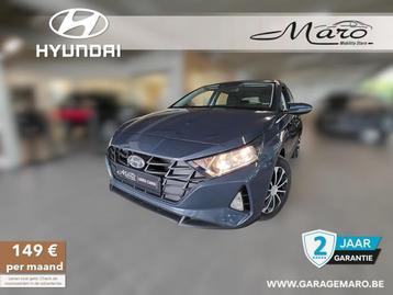 Hyundai i20 Air 1.2i | Radio, Airco, Bluetooth,... |, Autos, Argent ou Gris, Euro 6, Entreprise, Boîte manuelle