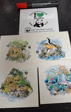 Lot stickers WWF Panda natuur bescherming verzameling, Verzamelen, Ophalen of Verzenden, Zo goed als nieuw, Dier en Natuur