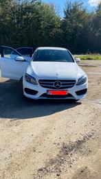 Mercedes klasse c180 amg-pakket, Auto's, Mercedes-Benz, Achterwielaandrijving, CL, Wit, Leder
