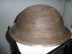 Engelse helm WO  MK, Verzamelen, Ophalen of Verzenden, Helm of Baret, Landmacht