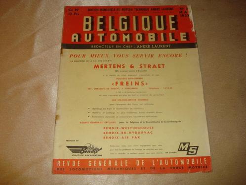 Ancienne Revue "Belgique Automobile" Mai 1957, Livres, Autos | Brochures & Magazines, Utilisé, Enlèvement ou Envoi