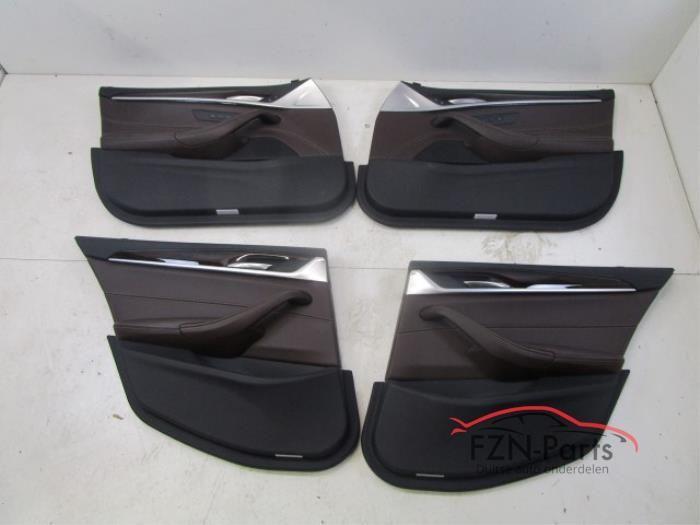 BMW G30 5-Serie Deurpanelen Set Leer Leder Leren Bruin, Auto-onderdelen, Interieur en Bekleding, Gebruikt, Ophalen