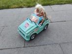 Barbiepoppen met auto, Ophalen