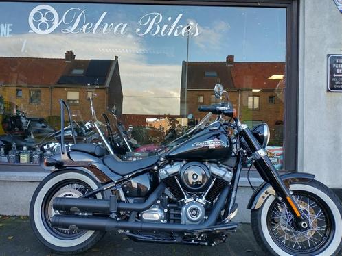 Harley FLSL Slim - 2020- 9500 km, Motoren, Motoren | Harley-Davidson, Bedrijf, Chopper, meer dan 35 kW, 2 cilinders, Ophalen