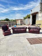 Prachtige chesterfield bankstel, Ophalen