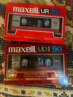 2x Cassette Maxell UD  II / UR 90, Cd's en Dvd's, Ophalen of Verzenden, Nieuw in verpakking, Origineel