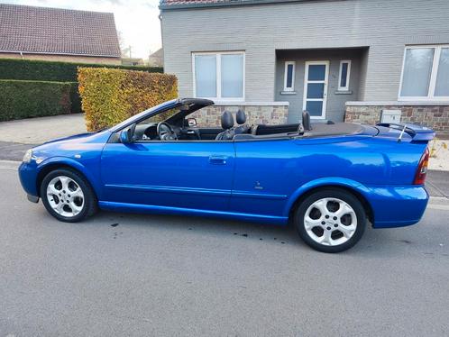 Opel Astra cabriolet 2.2ess cuir clim gps contrôle tech ok, Auto's, Opel, Bedrijf, Astra, ABS, Boordcomputer, Benzine, Cabriolet