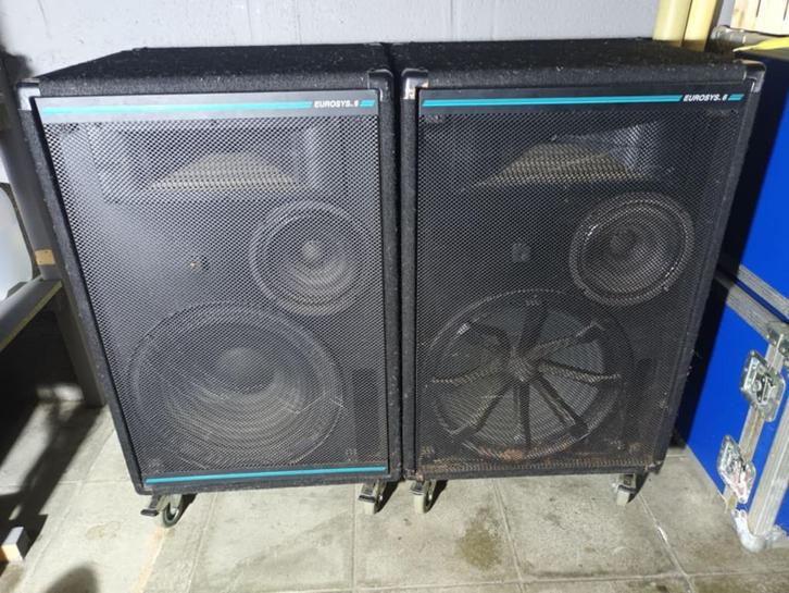 Peavy EUROSYS 6 passieve luidspreker, Audio, Tv en Foto, Luidsprekerboxen, Gebruikt, Front, Rear of Stereo speakers, 120 watt of meer