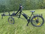 Elektrische ligfiets tandem te koop – Uniek & comfortabel, Fietsen en Brommers, Fietsen | Tandems, Ophalen, Zo goed als nieuw