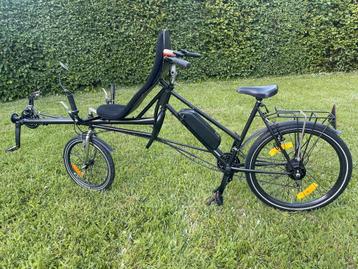 Elektrische ligfiets tandem te koop – Uniek & comfortabel beschikbaar voor biedingen