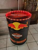 Harley davidson olie ton met verlichting, Verzamelen, Automaten | Gokkasten en Fruitautomaten, Ophalen, Zo goed als nieuw