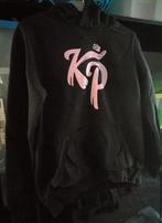 KnolPower hoody zwart met roze opschrift maat 134-140, Enfants & Bébés, Vêtements enfant | Taille 134, Comme neuf, KnolPower, Garçon ou Fille